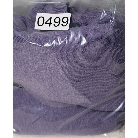 Polo Ralph Lauren Sweater Mens Med. Pima Cotton V-Neck Purple Preppy Solid Light - Picture 7 of 7